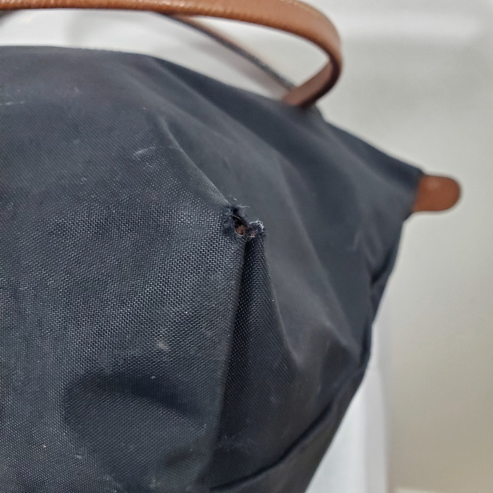 Vintage Longchamp Le Pliage Shoulder Bag size M - Picture 9 of 17